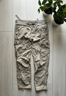 Vintage tactical cargo multipockets streetwear pants