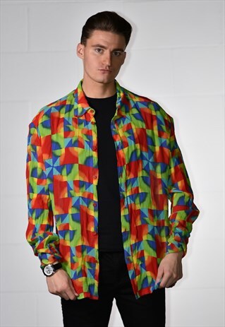 VINTAGE 1990S GIANNI VERSACE VERSUS SHIRT