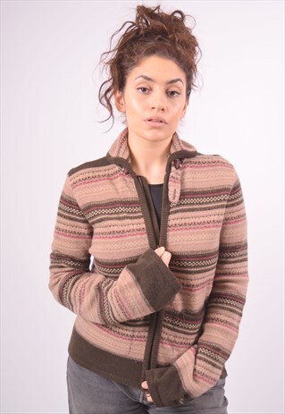 VINTAGE TIMBERLAND CARDIGAN SWEATER MULTI