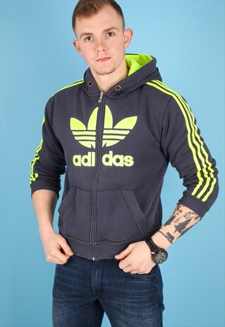 VINTAGE ADIDAS HOODIE IN MULTICOLOURED NH62