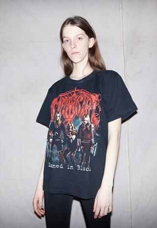 90S IMMORTAL NORWEGIAN BLACK METAL CLASSIC BAND TEE UNISEX