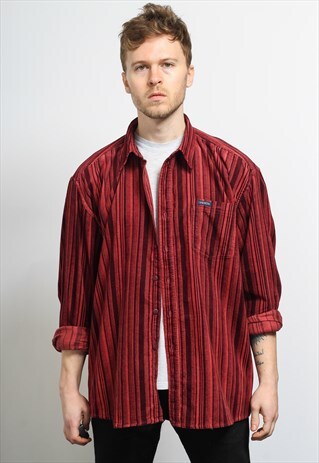 VINTAGE CORDUROY CORD SHIRT