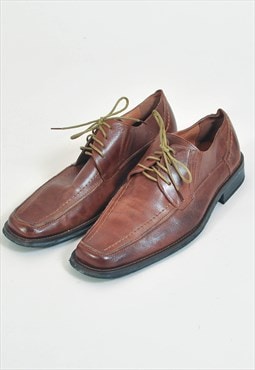 Vintage 00s real leather shoes in brown