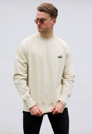 PUMA USA 90S VINTAGE MINIMALIST SWEATSHIRT