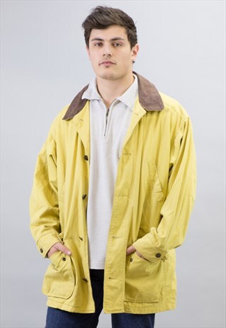 VINTAGE YELLOW TIMBERLAND WORKER JACKET