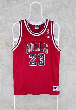 CHAMPION NBA Chicago Bulls Jordan 23 Womens Jersey Red XL