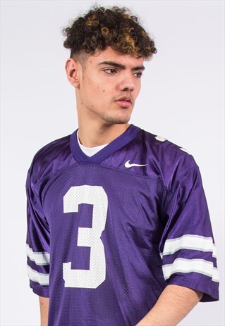VINTAGE NIKE AMERICAN FOOTBALL JERSEY KANSAS STATE