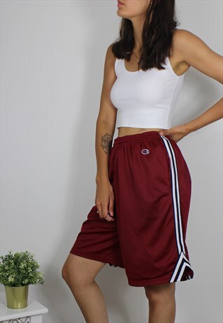 VINTAGE CHAMPION SHORTS W LOGO FRONT