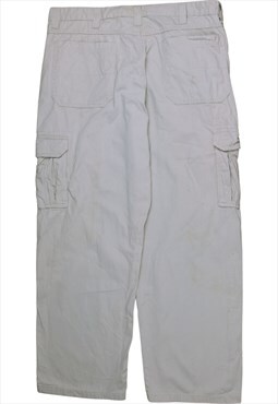 Vintage 90's Wrangler Trousers / Pants Cargo pockets Grey 40