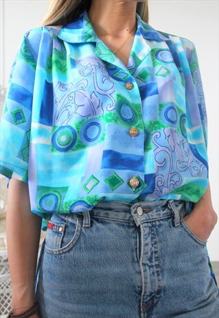 VINTAGE SHIRT ONE SIZE PRINTED