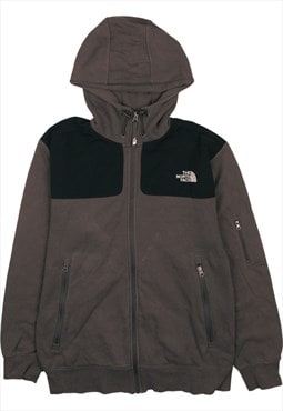 Vintage 90's The North Face Hoodie Homesafe Full Zip Up Grey