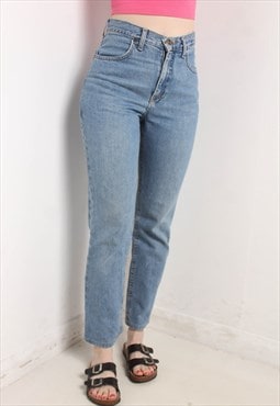 Vintage Lee 90's High Waisted Jeans Blue W28 L31