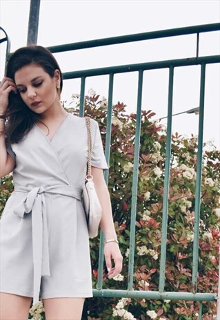 SHORTSLEEVE PLAYSUIT