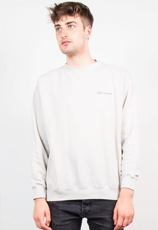 90'S BEIGE REEBOK SWEATER