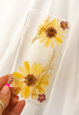 PRESSED FLOWER PHONE CASE FOR THE IPHONE X AND IPHONE XS