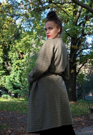 VINTAGE REVERSIBLE WINTER TRENCH COAT