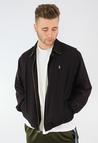 RALPH LAUREN CLASSIC HARRINGTON BOMBER JACKET