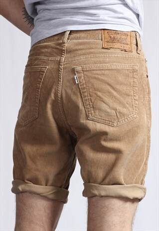 VINTAGE LEVI'S CORDUROY SHORTS