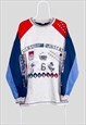 Vintage NFL American Football Sweatshirt Menphis State Large