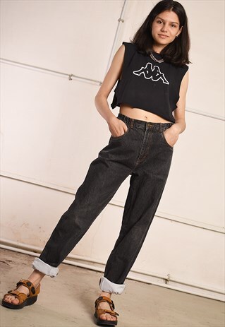 90'S RETRO HIGHWAISTED DENIM JEANS