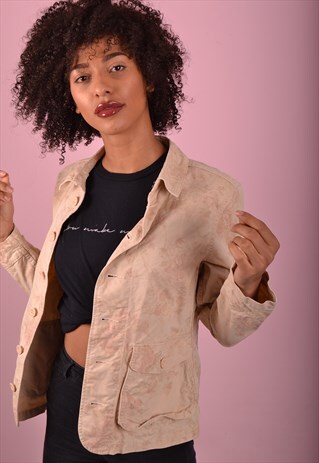 BEIGE RALPH LAUREN FLORAL JACKET GRH1949