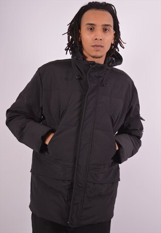 VINTAGE DIADORA PADDED JACKET BLACK