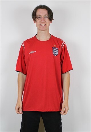 umbro england football shirt 2010