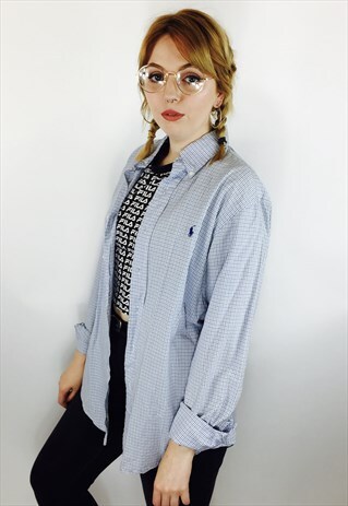 90S RALPH LAUREN COTTON SHIRT
