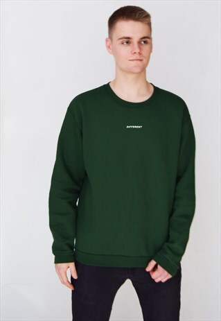 GREEN DIFFERENT (WHITE) SWEATSHIRT