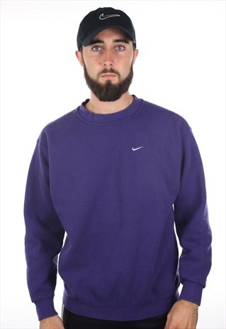 VINTAGE 90S NIKE SMALL LOGO SWEATSHIRT JUMPER