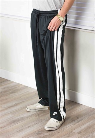 VINTAGE NIKE STRIPPED JOGGER LOGO 90S XL 16.7