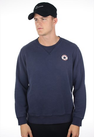 VINTAGE CONVERSE SMALL LOGO SWEATSHIRT JUMPER