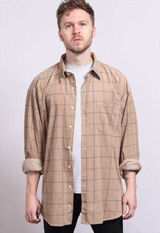 VINTAGE CORDUROY CORD SHIRT