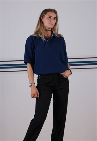 NAVY TOMMY HILLFIGER POLO