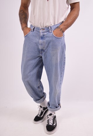 CALVIN KLEIN MENS VINTAGE JEANS W34 L31 BLUE 90S