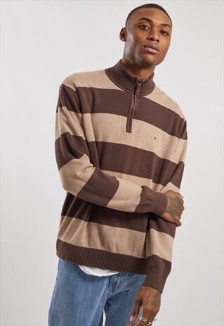 VINTAGE TOMMY HILFIGER 1/4 ZIP JUMPER