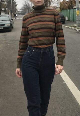 MADE IN ITALY 80S TURTLENECK TOP