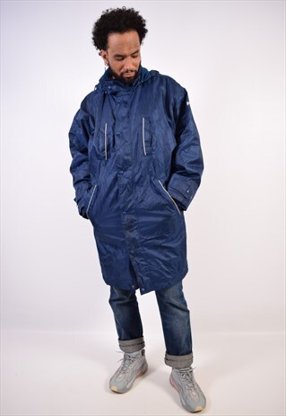 VINTAGE FILA COAT BLUE