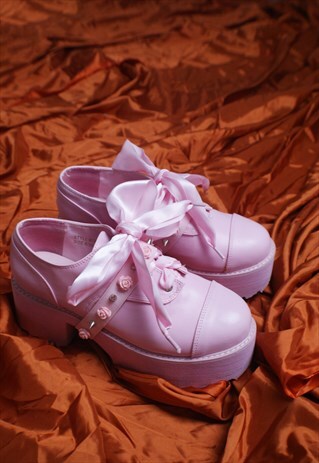 YRU HARAJUKU PINK SHOES