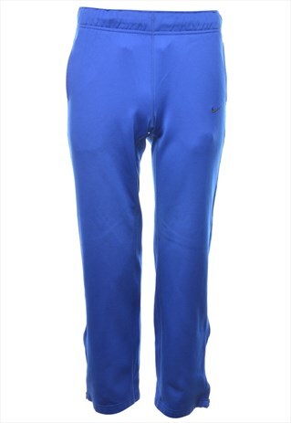 Vintage Nike Blue Classic Track Pants - W28