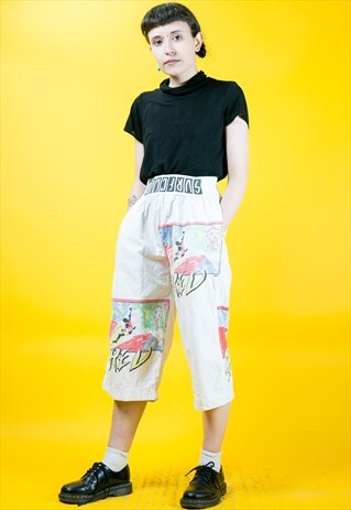 80'S SURF CLUB VINTAGE BERMUDA 3/4 LENGTH LONG SHORTS