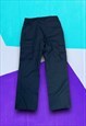 VINTAGE Y2K NAVY BLUE CARGO PANTS