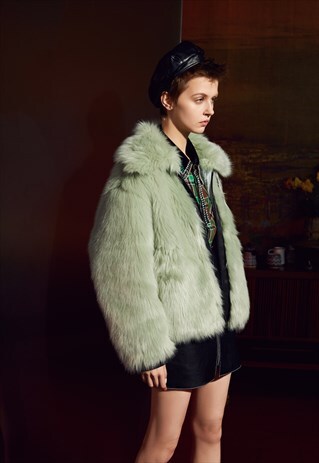 FAUX FUR JACKET
