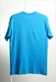 VINTAGE GUESS JEANS CREWNECK SPELL T-SHIRT BLUE