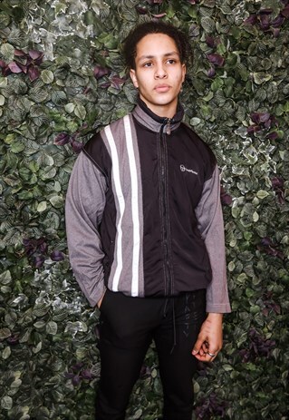 SERGIO TACCHINI STRIPE TRACK JACKET