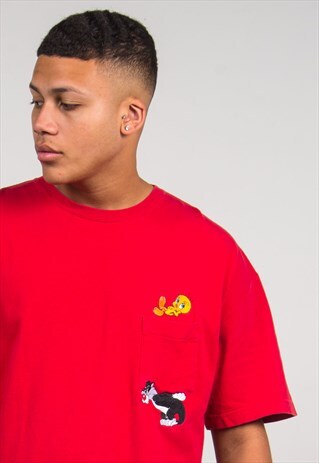 90'S CARTOON T-SHIRT TWEETY AND SYLVESTER