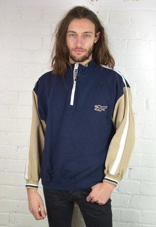 VINTAGE 90'S REEBOK 1/4 ZIP SWEATSHIRT