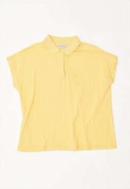 Vintage Sergio Tacchini Polo Shirt Yellow