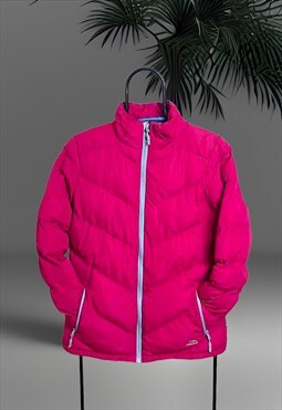 Trespass Sitka Pink Windproof Puffer Coat