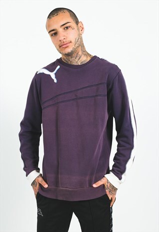 VINTAGE 80S PUMA SWEATSHIRT / S4262